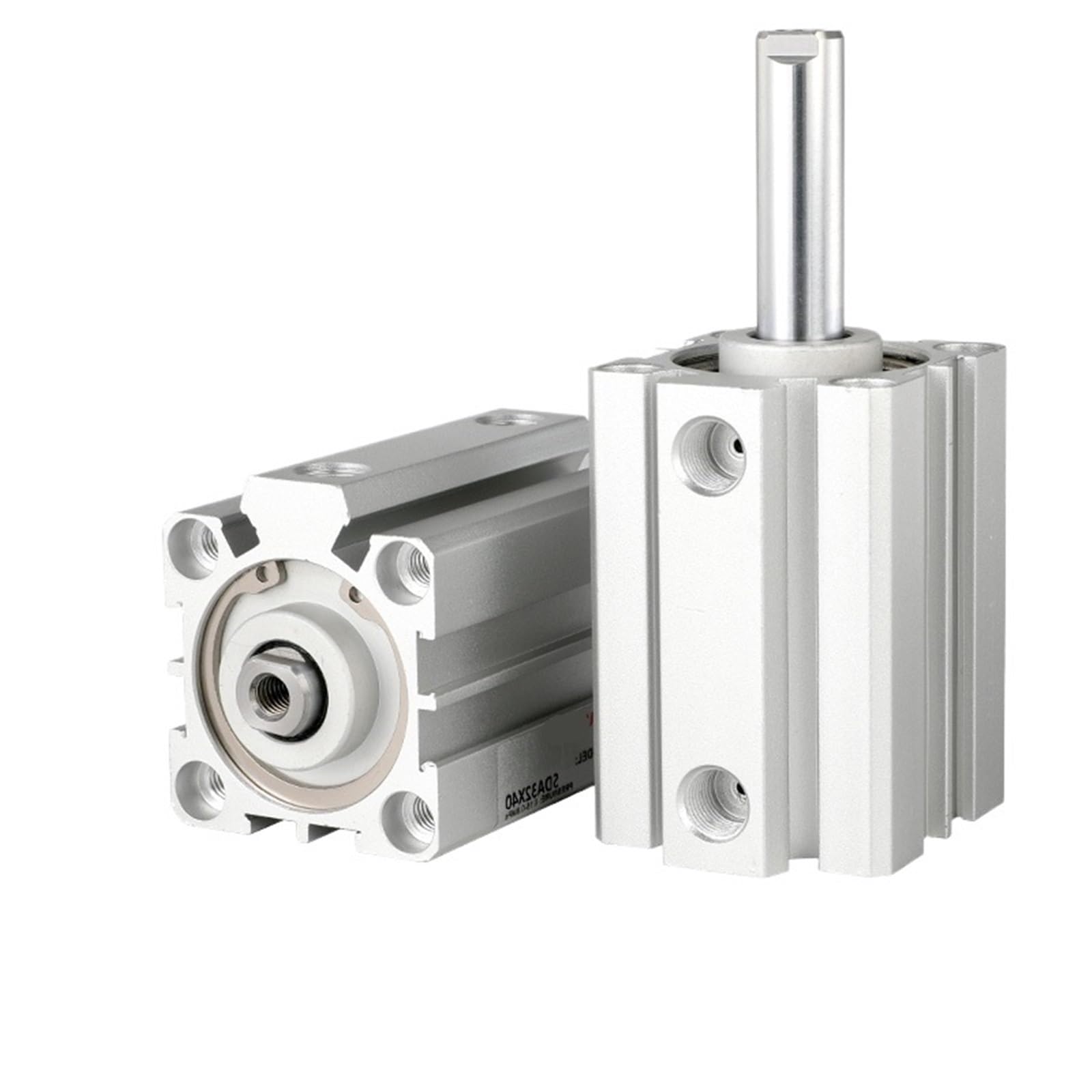 Vérin pneumatique SDA12 compact alésage 12mm course 40mm pour automatisation