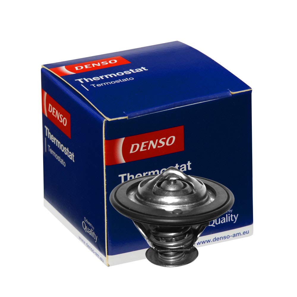 DENSO Automotive Thermostat - DTM77614 - Replacement OEM Engine Thermal Temperature Control Regulator for Reliable and Optimal Cooling