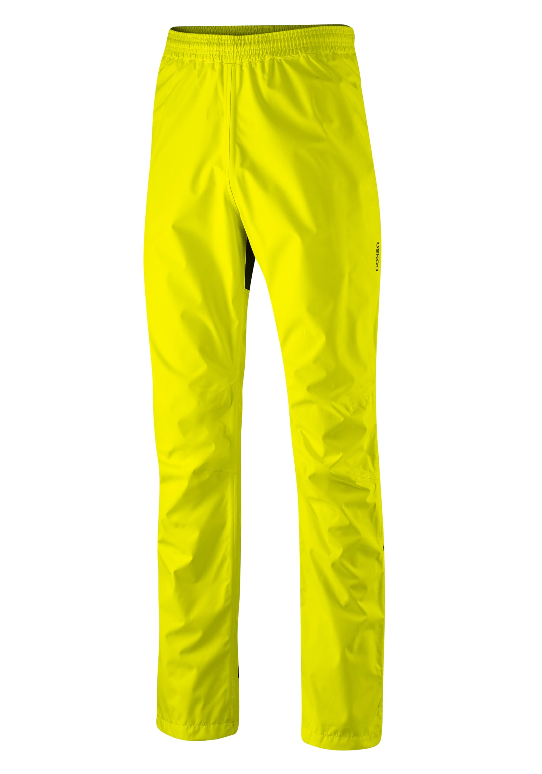 Gonso Save Pants, Lange Unisex Allwetter-Regenhose für Herren und Damen, Wasserdicht bis 10.000 mm & Winddicht, G-Tex, Weite Passform, PFC-frei