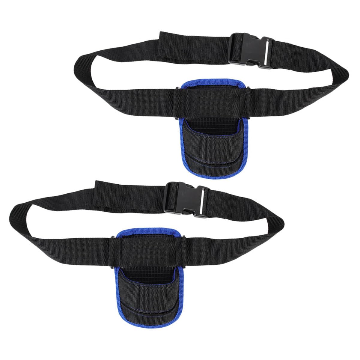 Angelruten Kampfgürtel mit Rutenhalter, 2 Stück, für Angler | Pvc und Oxford Gewebe, Verstellbare Passform, für Bootsfischen und Outdoor Aktivitäten