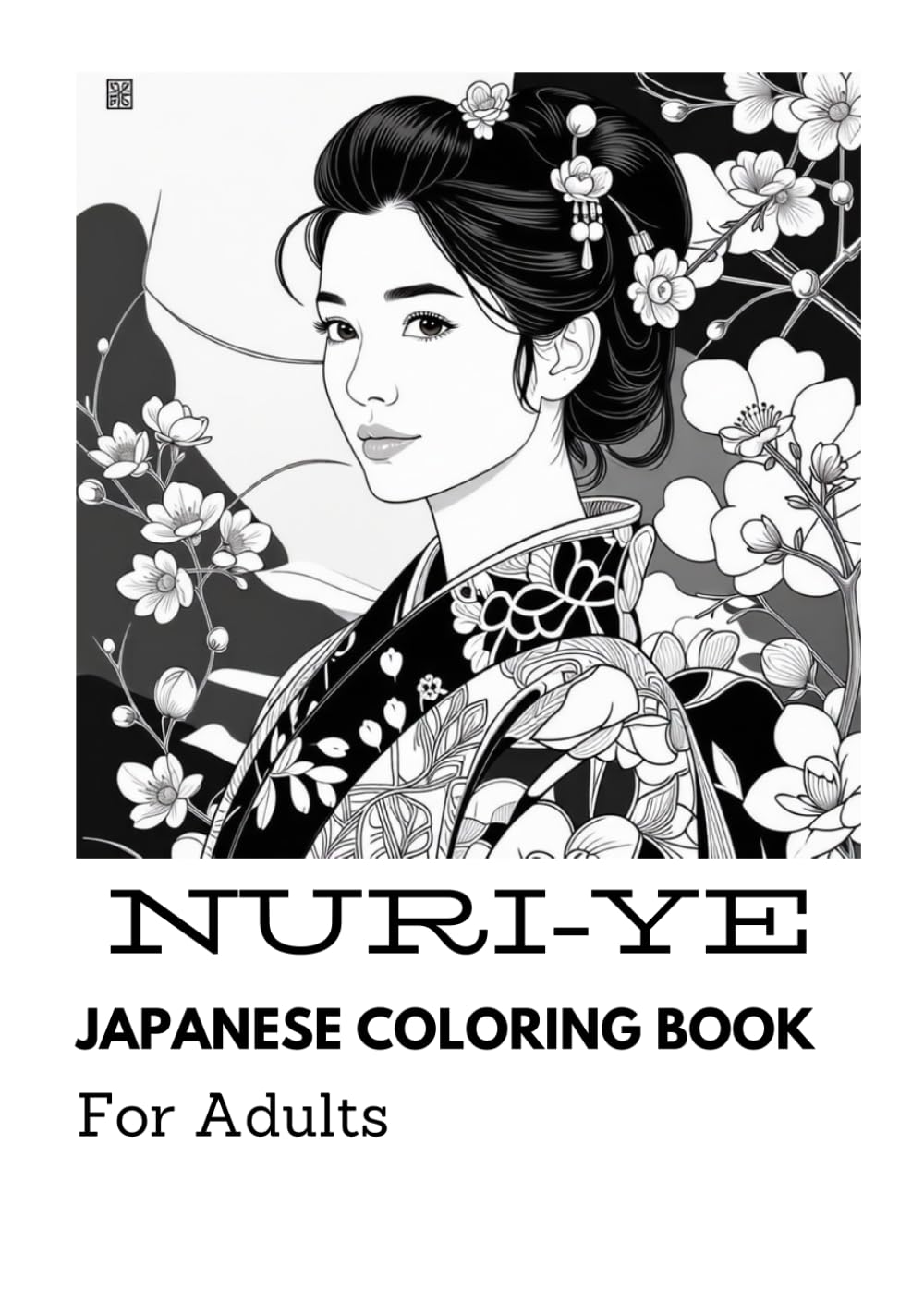 Nuri-Ye Japanese Coloring Book for Adults