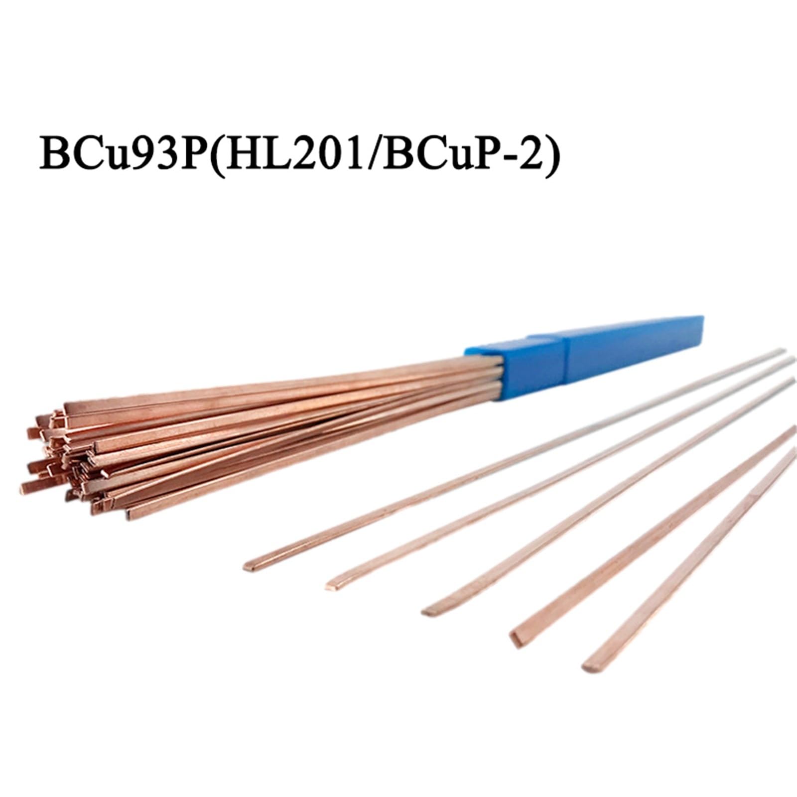 Bacchette for saldatura in ottone da 1 kg e 50 cm, con elettrodo in rame fosforoso, for saldatura in bronzo, senza polvere di saldatura richiesta Utensili(1.5mm)