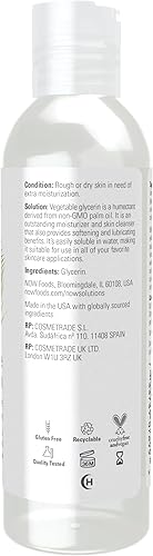 Miniatura 2 de NOW Foods Glicerina vegetal, 4 oz, ANO-1072, 4 onza, 1, 1