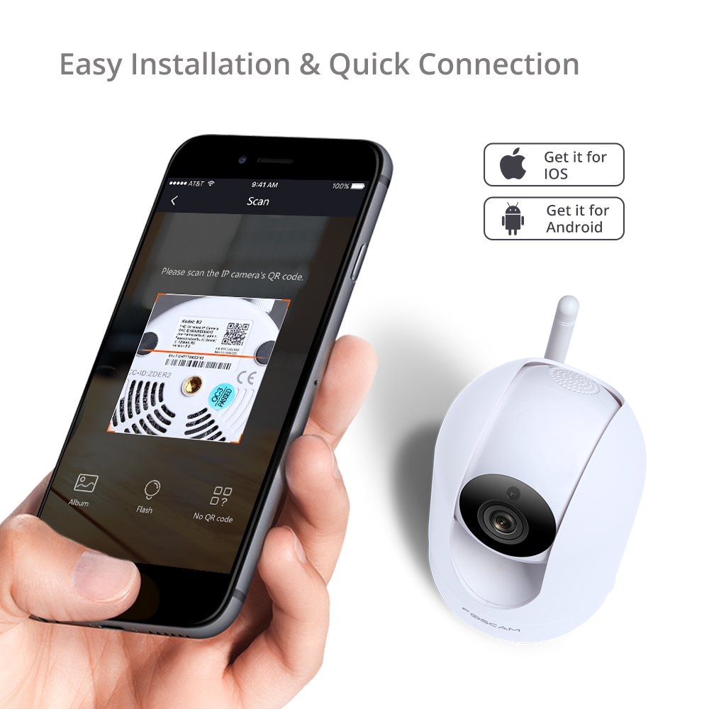 qr code xeoma android