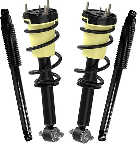 Miniatura 50 de Detroit Axle - Amortiguadores para BMW 328i 325i 128i 135i 335i 330i 335d 335is (sin Sport Susp.) 2 puntales delanteros completos con muelle