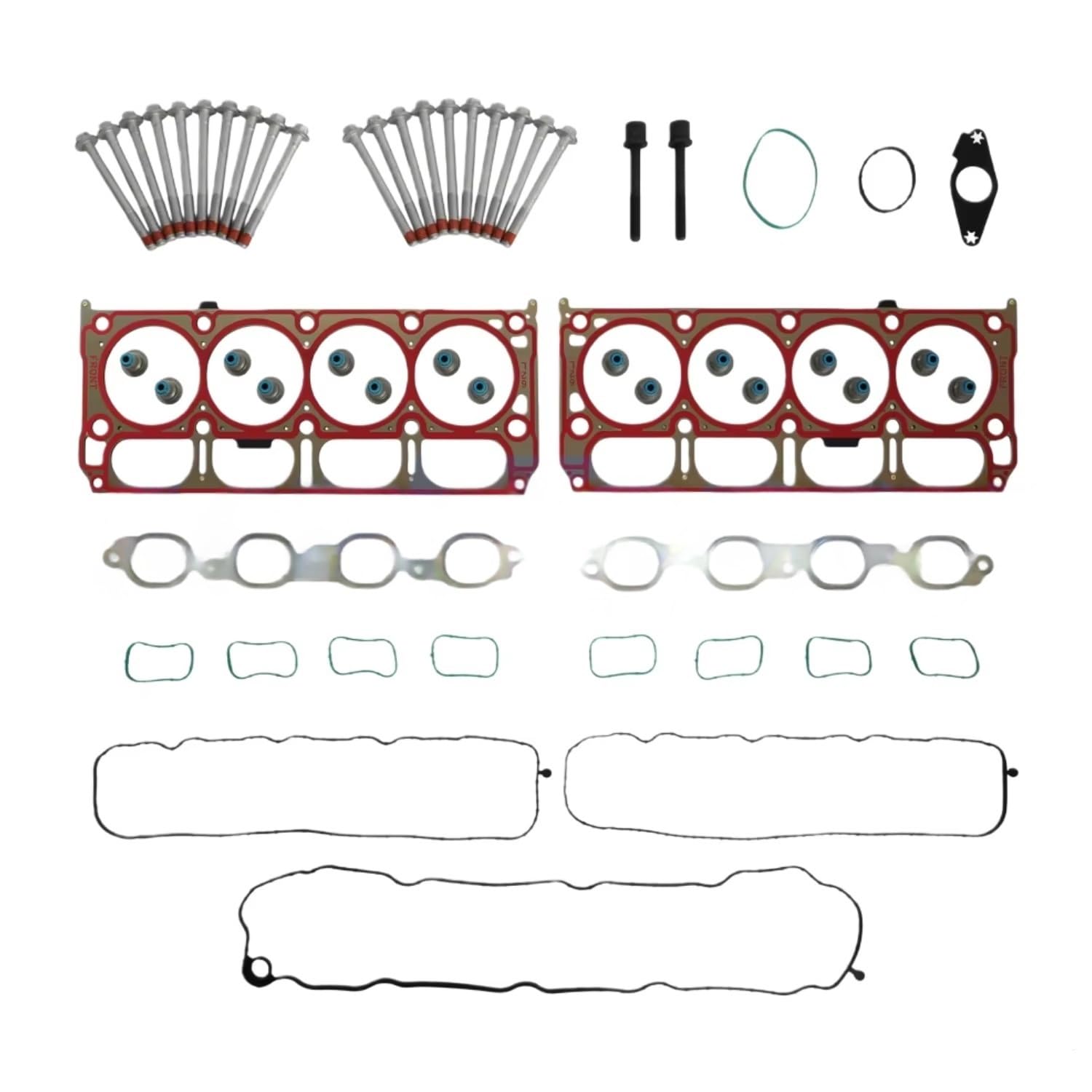 Junta estanqueidad tapa válvulas 12657969 HGS3244 HS26749PT Juego De Juntas Culata Motor Para 6,2 L 14-23 Para Chevy Para Silverado 1500 Para Corvette Para Suburban Para Tahoe .2L