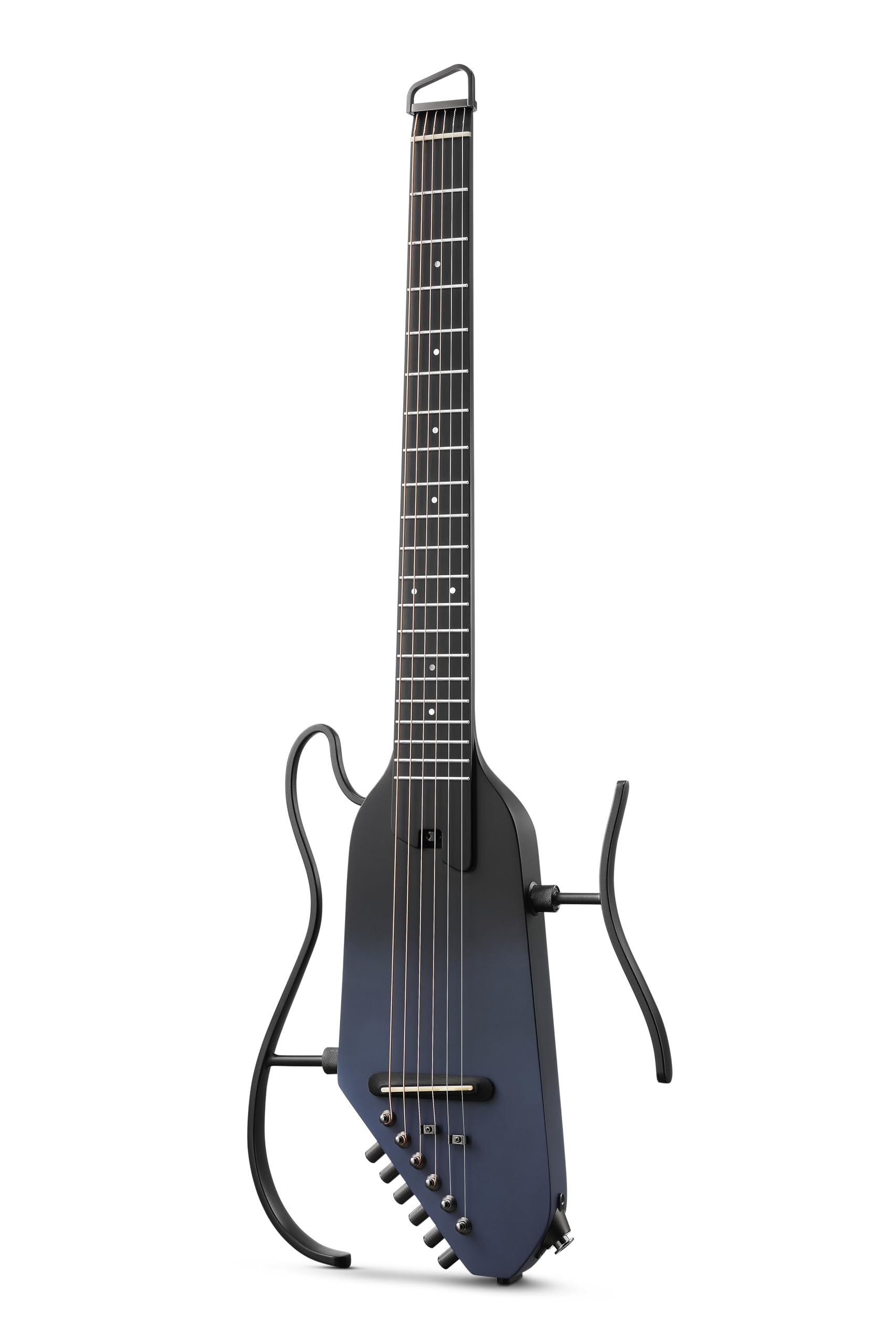 Donner HUSH-I PRO Travel Guitar, Portable Headless Guitar, Smart