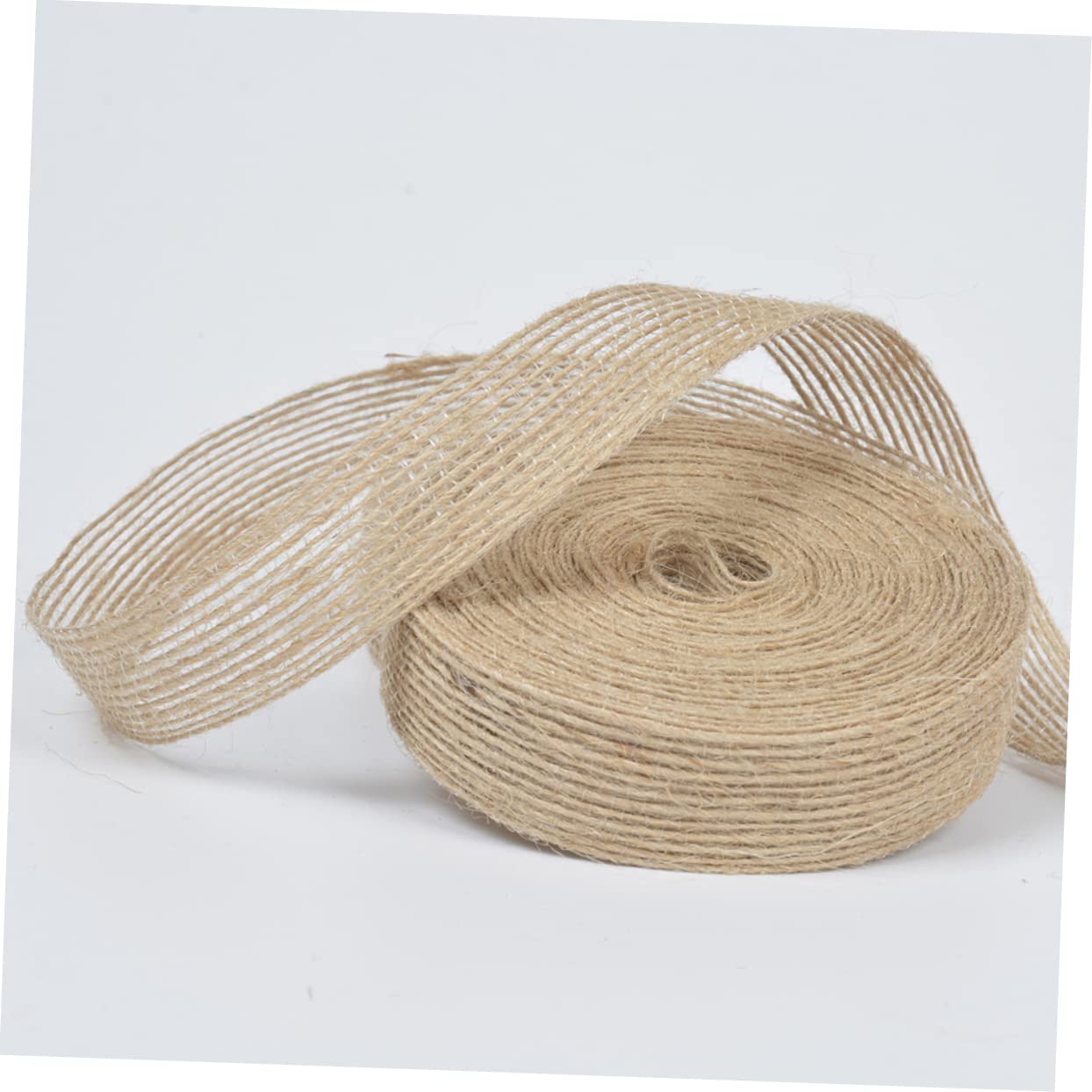 SEWACC 9stücke Breites Juteband Lange Rolle Natürlichem Jute Für Bastelarbeiten Hochzeiten Festlichkeiten Und Wohnraumdekoration Vielseitig Einsetzbar Für Und