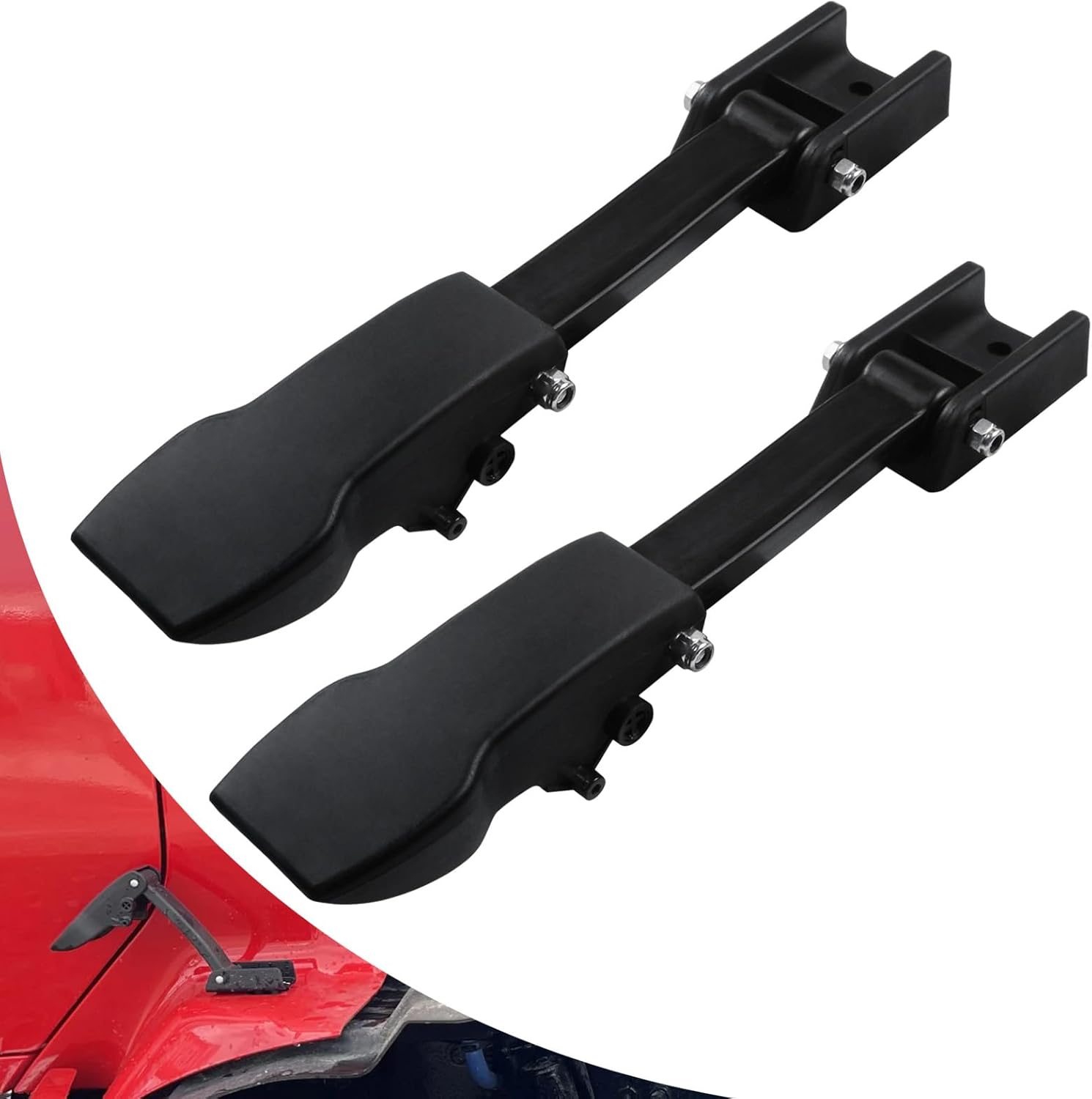 2Pack Hood Latch Kit Compatible with Kenworth T880 (Not include T880 2023), Hood Latch Replace L56-6048 L56-6033 HLK2509, Left and Right Side