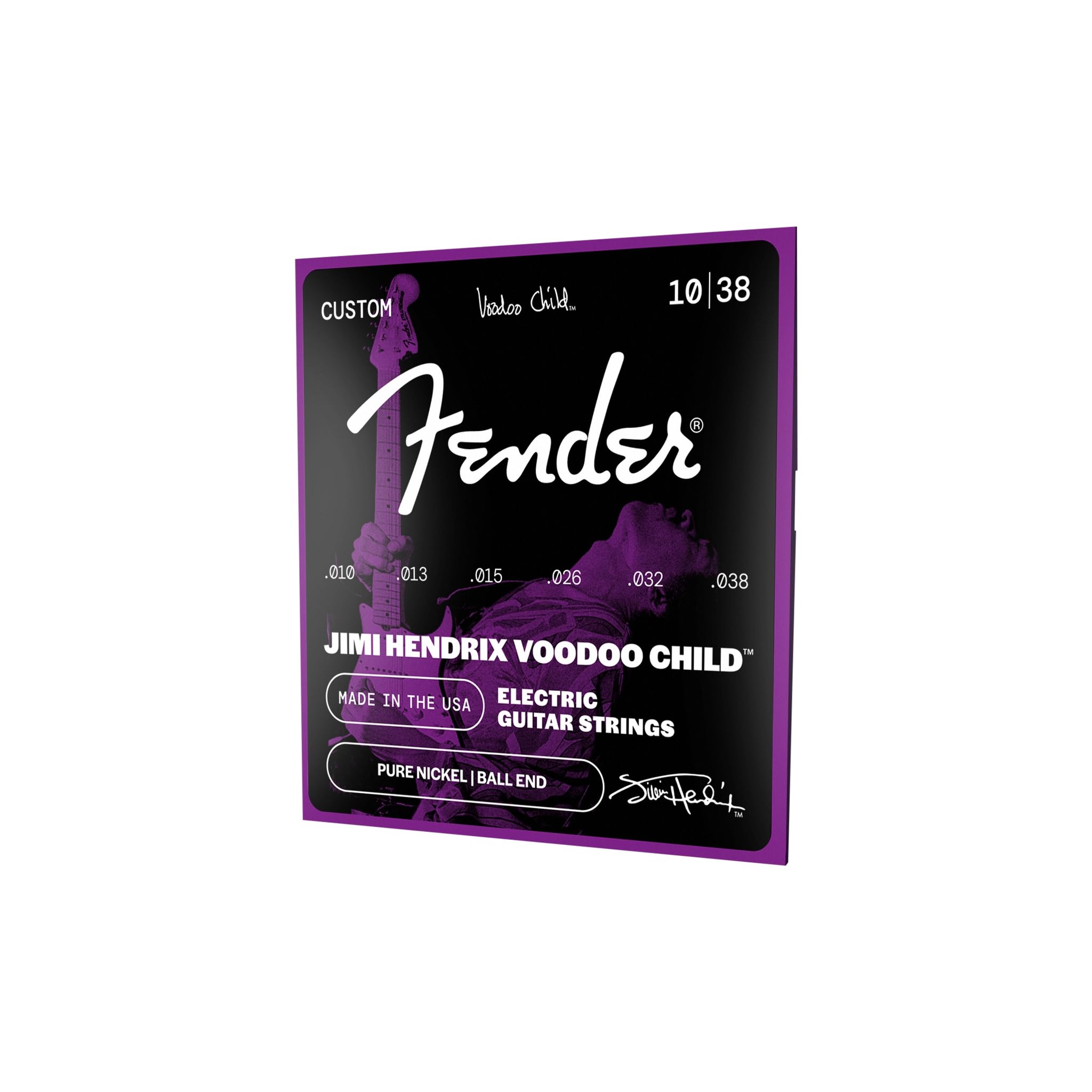 Fender Hendrix Voodoo Child™ Ball End Nickel 10-38