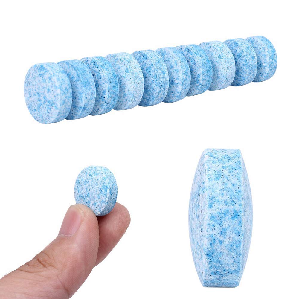 CHIRON Car Accessories in 10PCS/1Set Car Wiper Detergent Effervescent Tablets Washer Auto Windshield Cleaner Glass Wash Cleaning Tablets (Blue) (10X)-image-35