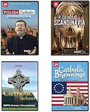 POLISH CATHOLIC * CATHOLIC SCANDINAVIA * CATHOLIC IRELAND * CATHOLIC BEGINNING MARYLAND * 4-DVD COMBO SET FROM EWTN