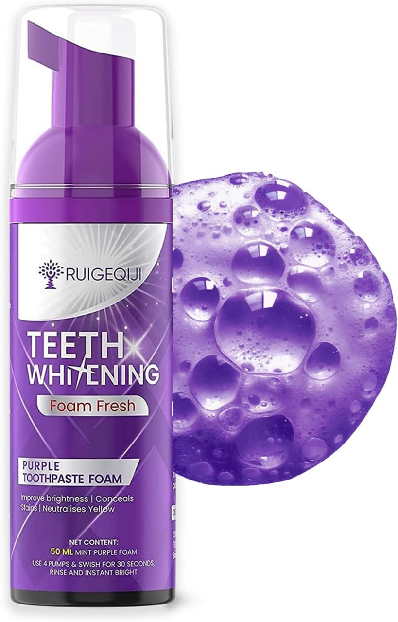 Purple Toothpaste Foam, Purple Toothpaste for Teeth