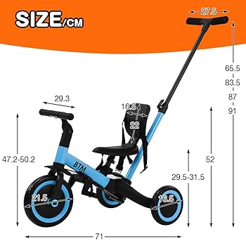 子供用自転車 子供用三輪車 5way 三輪車 自転車 BTM 三輪車 子供 5in1 5way 子供用三輪車 出かけ お散歩 自転車