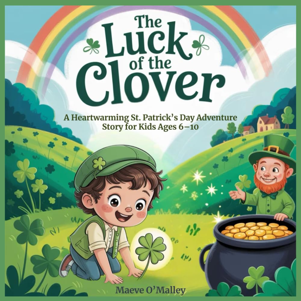 THE LUCK OF THE CLOVER: A Heartwarming St. Patrick’s Day Adventure Story for Kids Ages 6–10