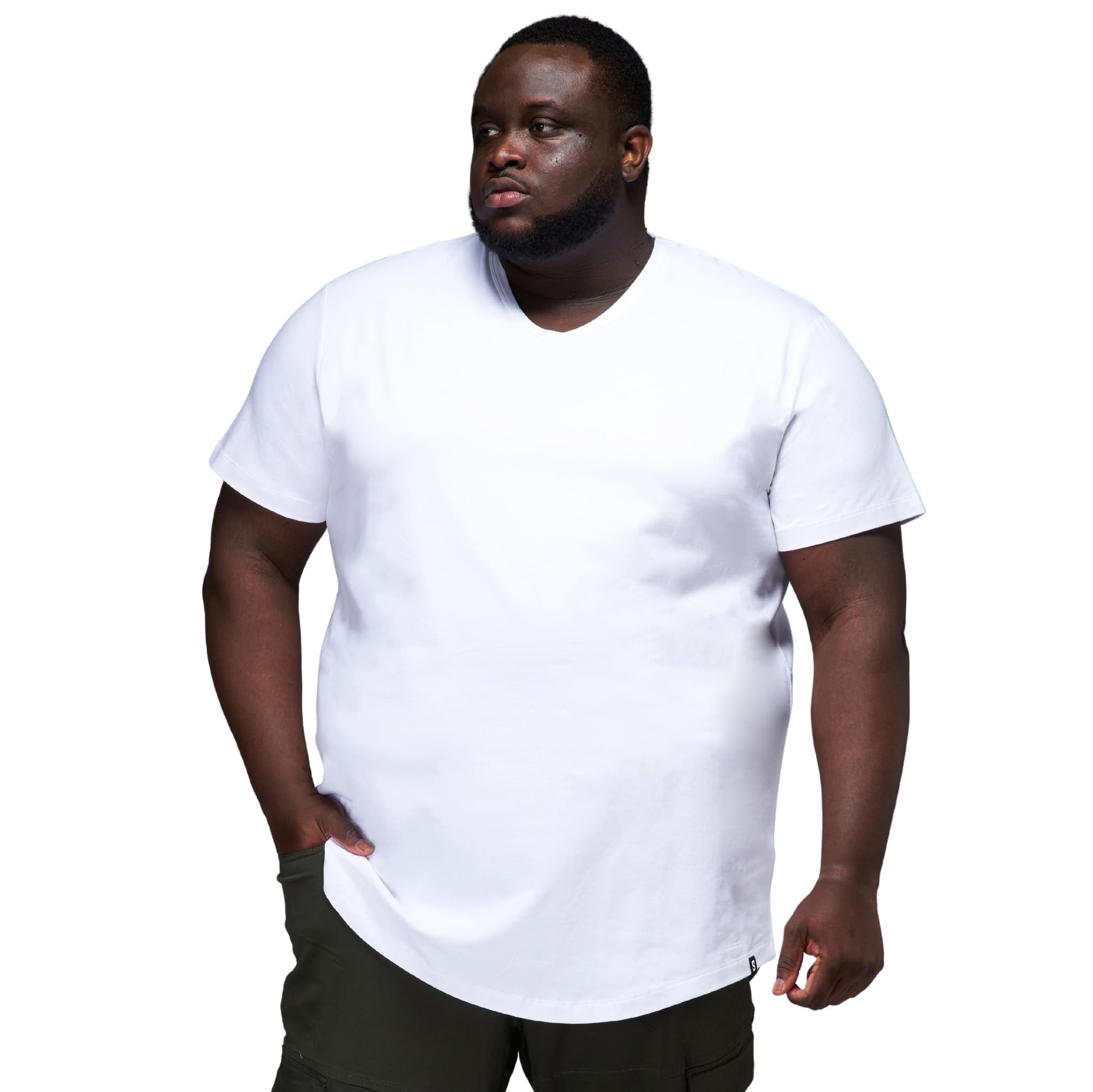 Strongsize Big and Tall V‑Neck