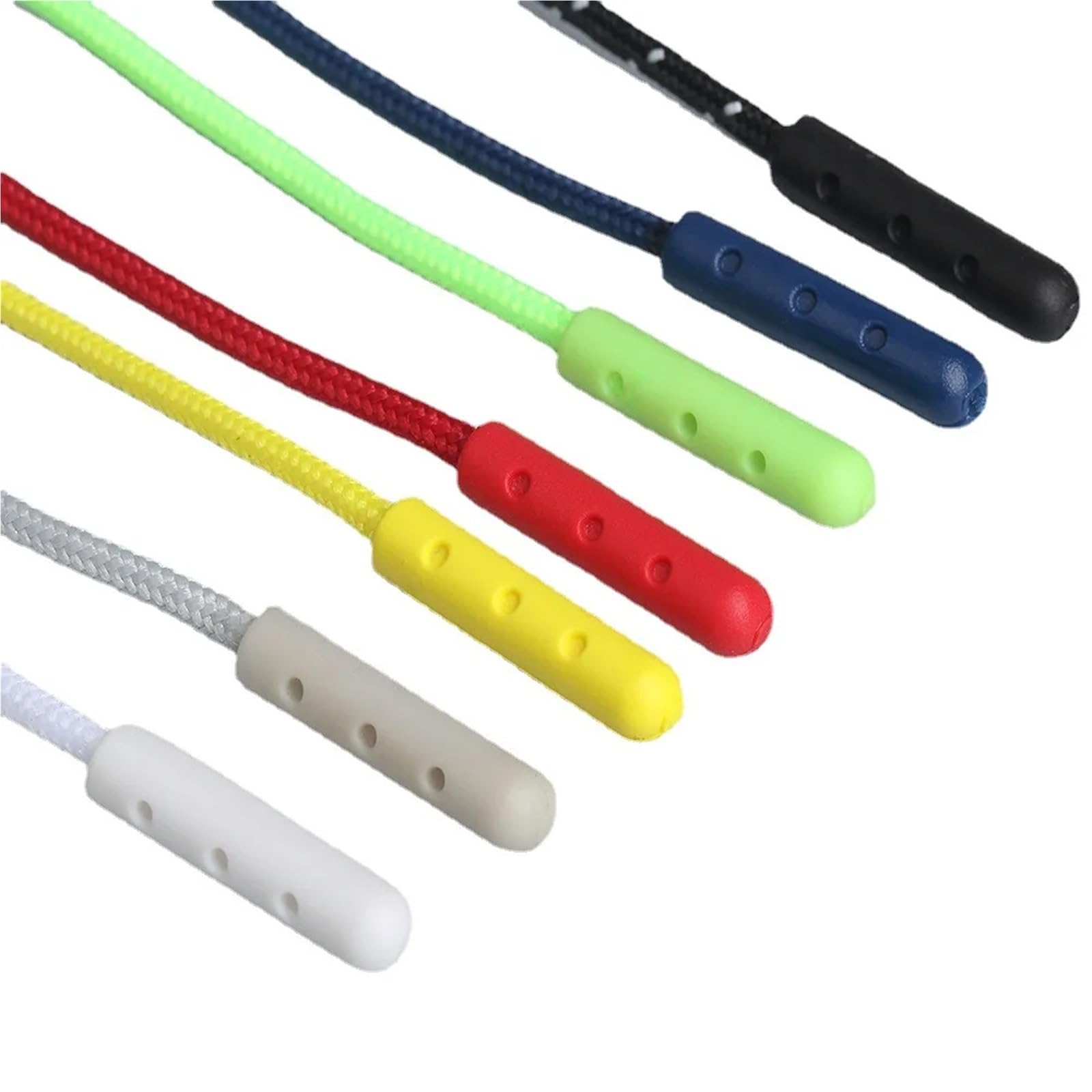 Reißverschlussschieber, Ersatz-Clip, gebrochene Schnalle, Fixierer, Reißverschluss, Kordel, Reisetasche, Handtaschen, Rucksäcke, Jacken, Weiß, 100 Stück