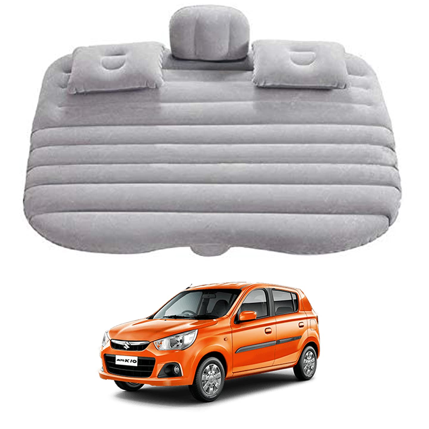 RKPSP Grey Inflatable Bed for Alto K10 Universal for All Models-image-45