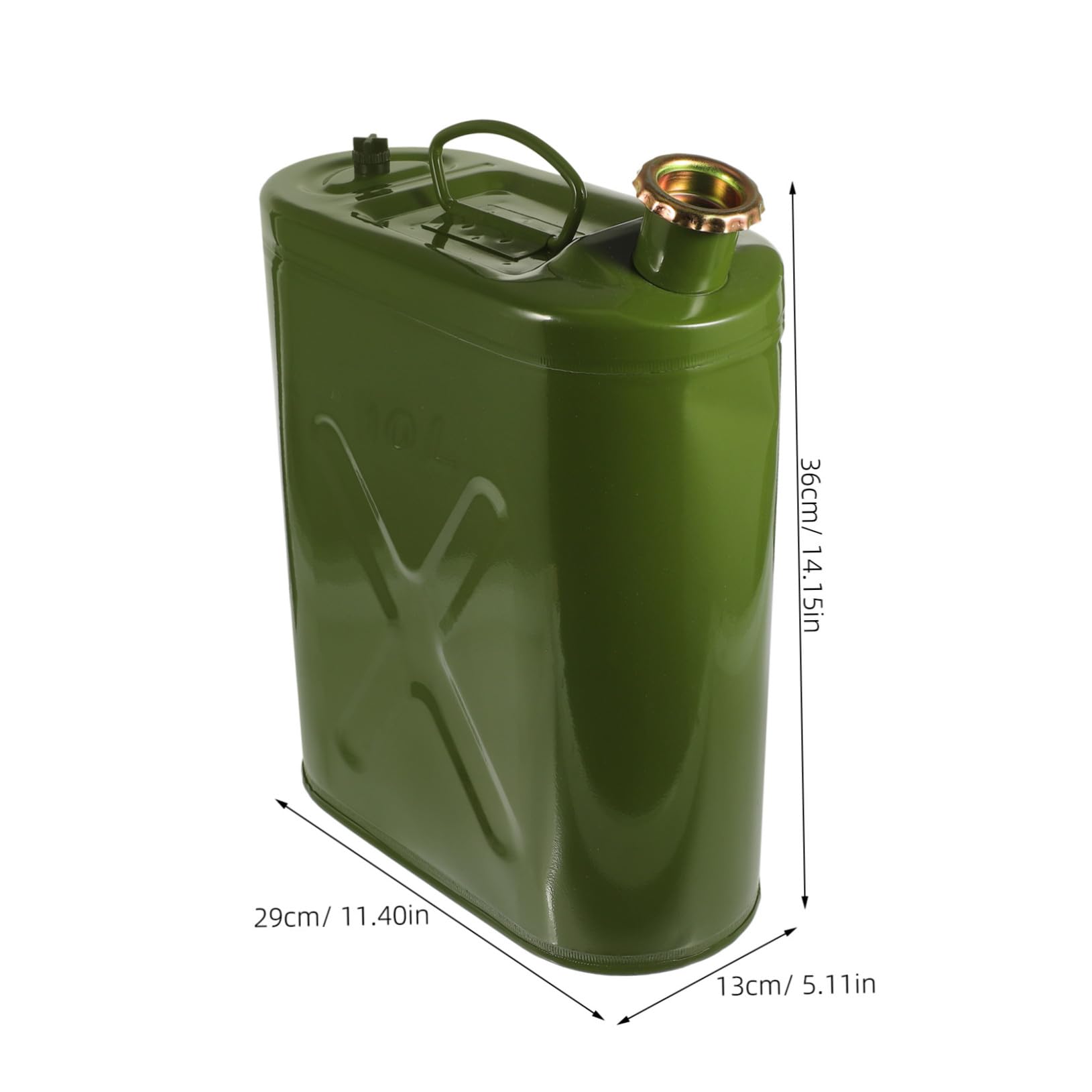 Gatuida 1pezzi Tanica Carburante Da Resistente Contenitore Per Olio Design Pratico Per Domestico e Industriale