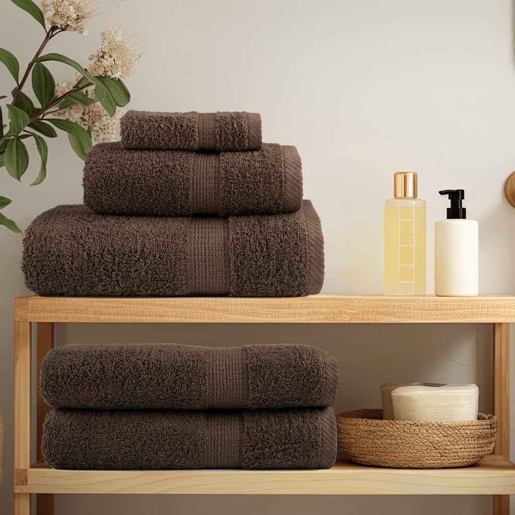 SOLUND - Set di 10 asciugamani da bagno di alta qualità, 30 x 30 cm, 600 g/m², in 100% cotone, assorbenti e morbidi, lavabili in lavatrice, delicati sulla pelle, per casa, sport e bagno