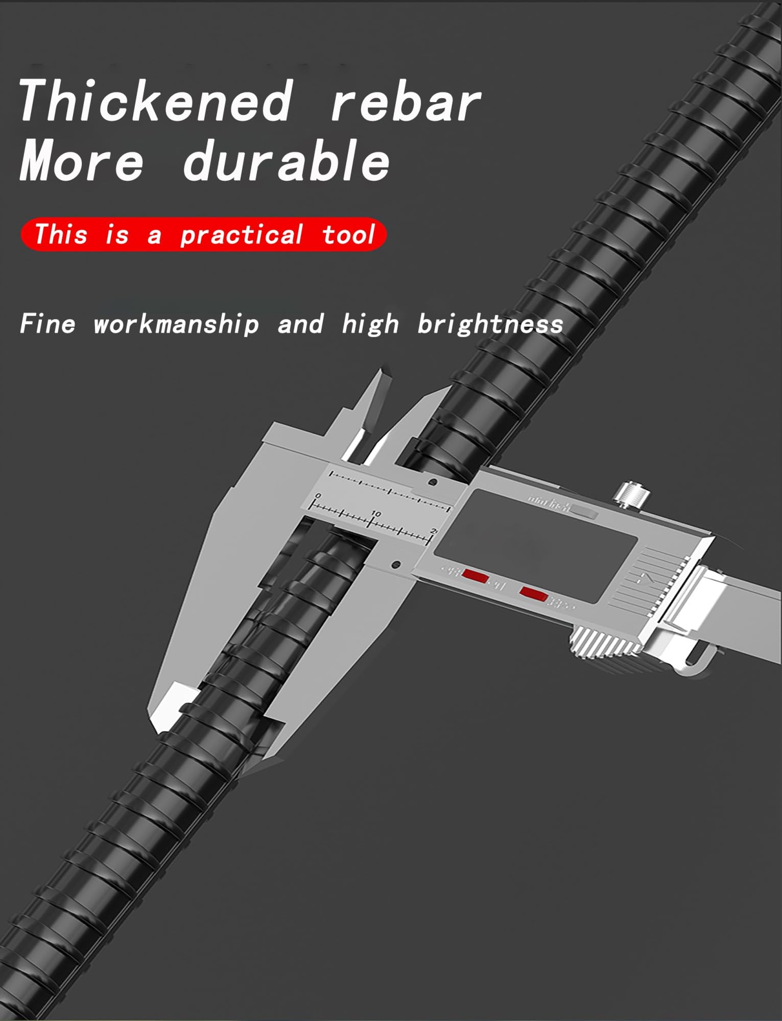 Hak do podnoszenia płyt kanalizacyjnych ze stali nierdzewnej - hak podnoszący z uchwytem T do trampolin i płyt kanalizacyjnych, średnica 14 mm, długość 60 cm (23,6") - narzędzie do podnoszenia r