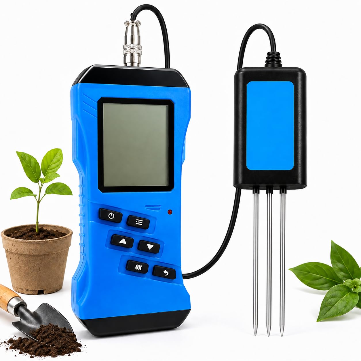 Tester del terreno 7‑in‑1, intervallo di temperatura da -40 ℃ a 80 ℃