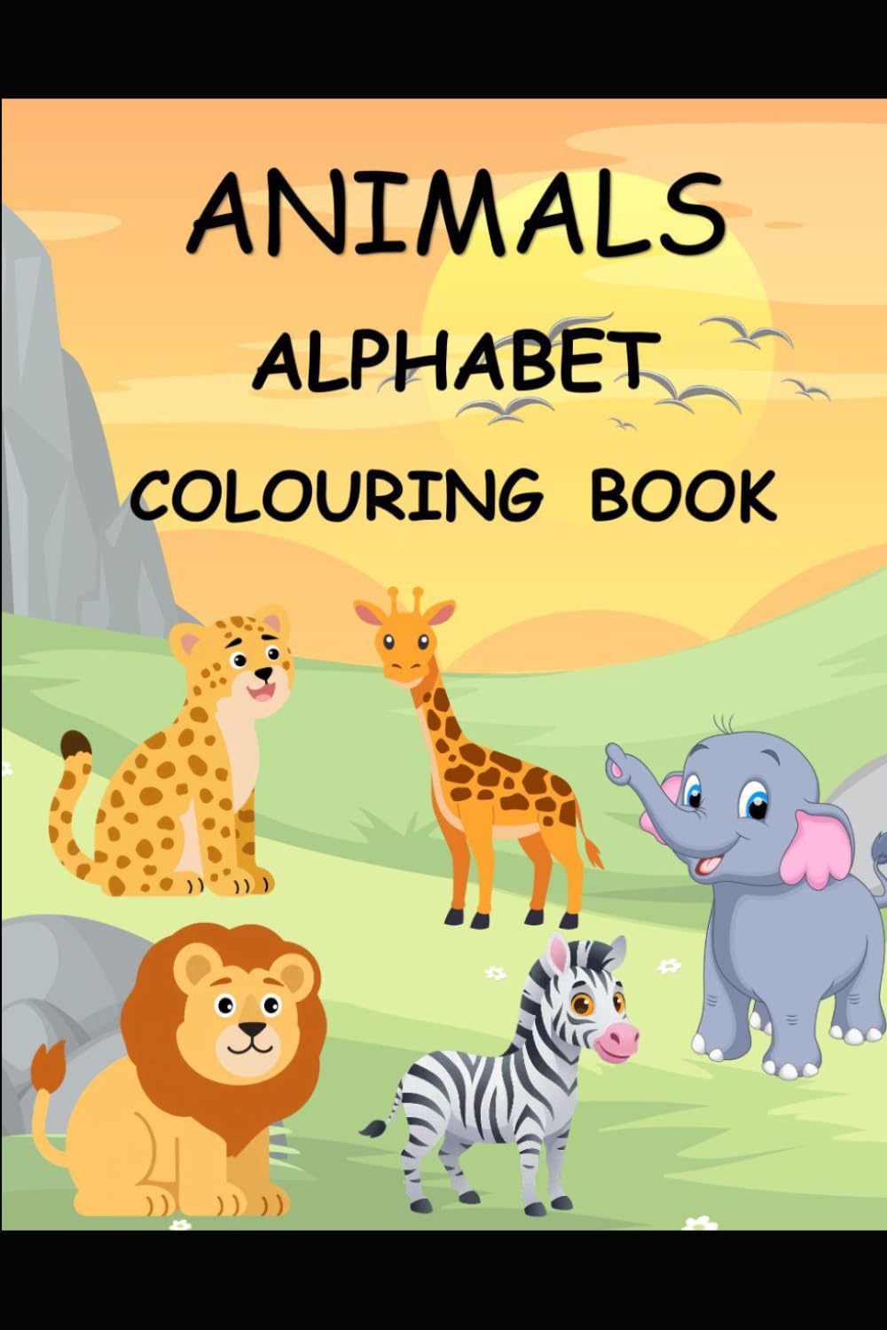 ANIMALS ALPHABET COLOURING BOOK