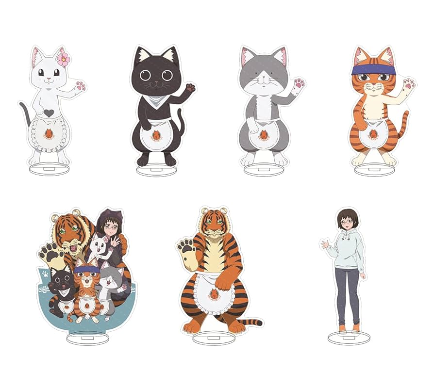 Amazon.co.jp: ラーメン赤猫 アクリルスタンド 社 珠子 文蔵