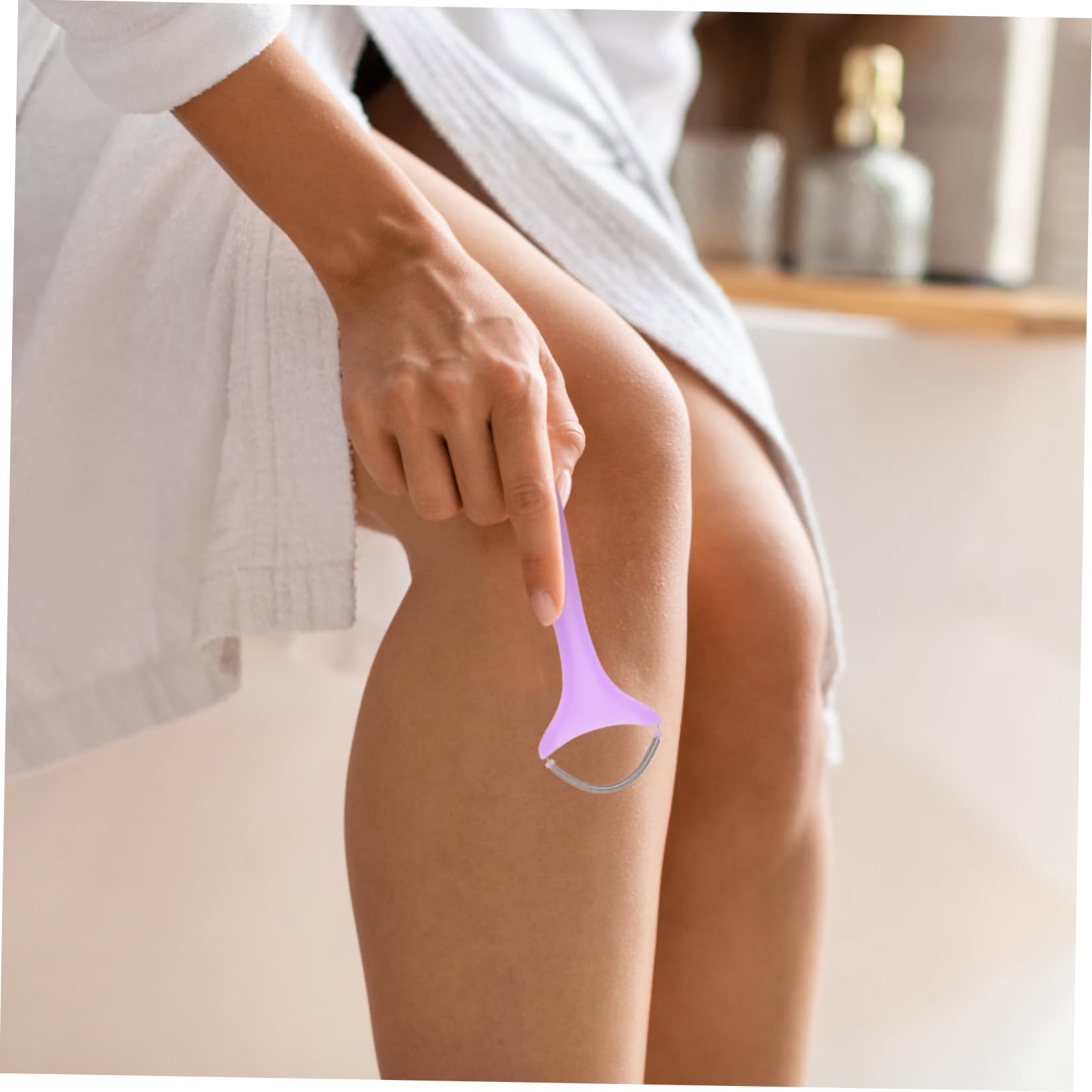 DOITOOL 3pcs Face Hair Remover Spring Facial Epilator for Women Hair Removal Tool Portable Easy to Use Perfect for Beauty Random Color