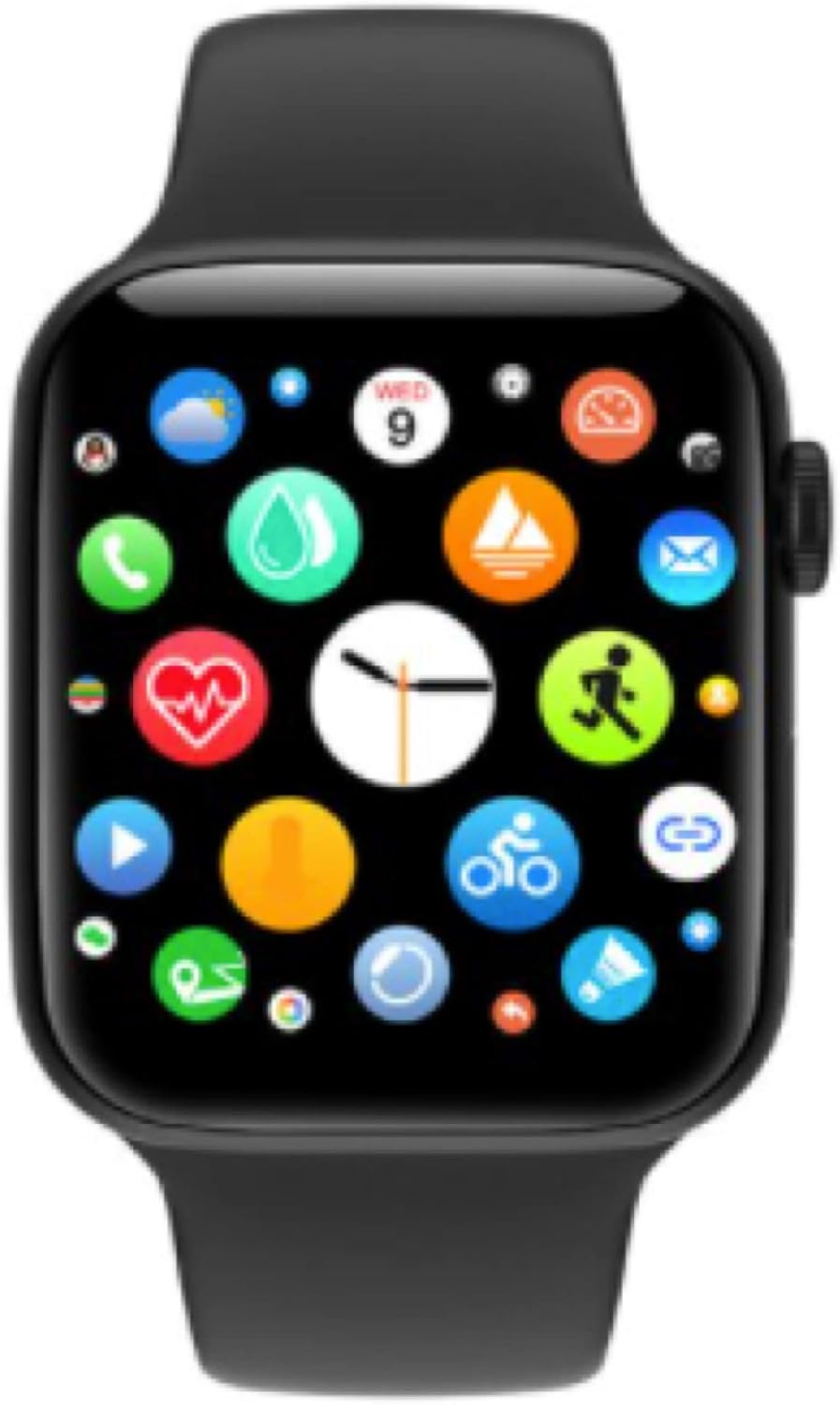 Smartwatch, T500+ Smartwatch, für Herren und Damen, Digitaluhr,  Aktivitätsmonitor, Herzfrequenz- und Schlafüberwachung, Touchscreen, für  Android und iOS : Amazon.de: Uhren