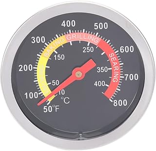 KJHBV 1Pc Grill Temperatura Forno Fumante Carne Churrasco Grelhador A Carvão Refrigerador Medidor De Temperatura Carvão Para Churrasco Forno De Cozinha Churrasco Bolso De Comida