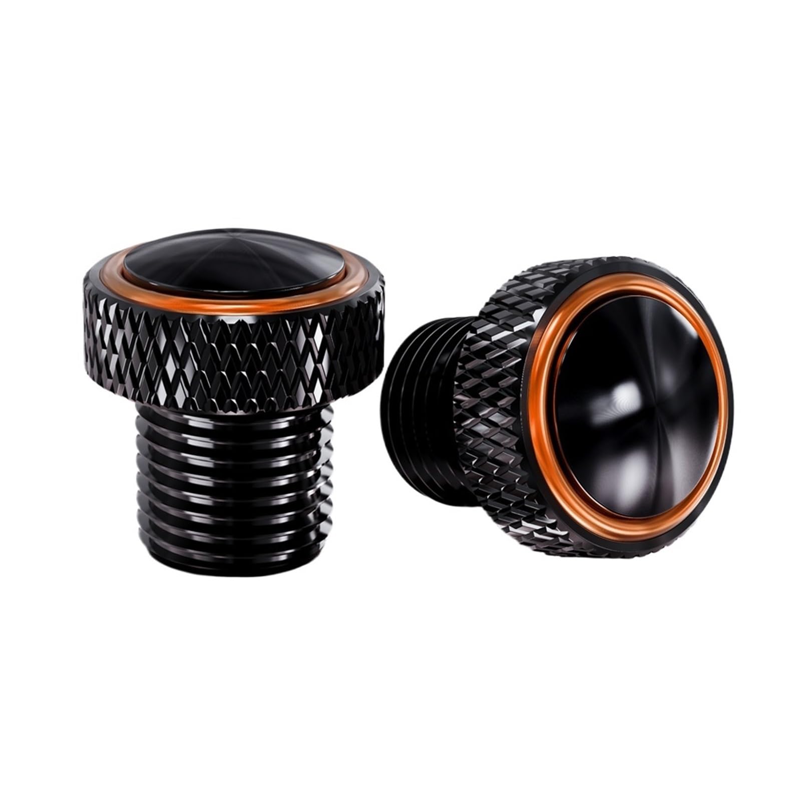 Cubiertas ocultas para tornillos de espejo retrovi de aluminio 7