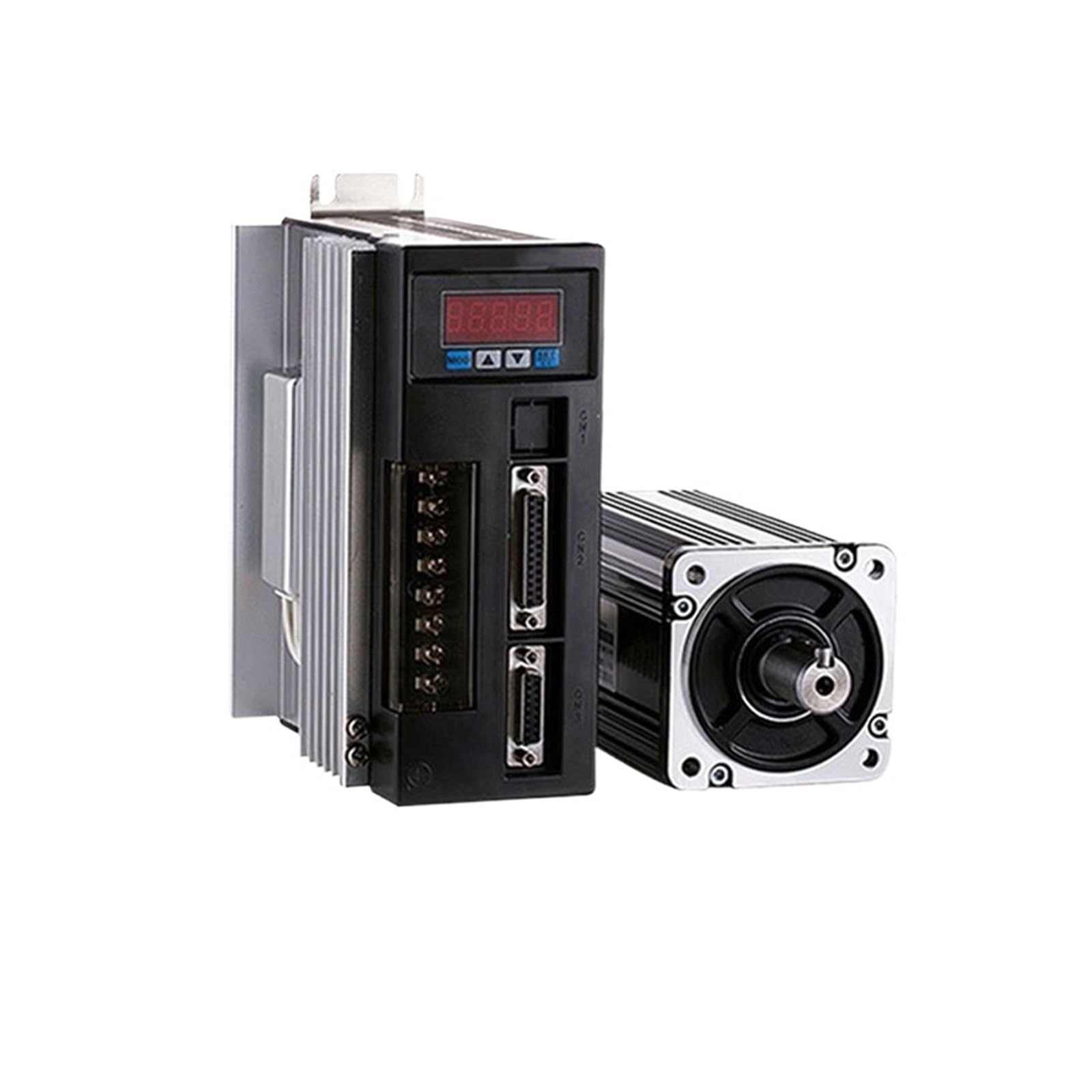 1.2-3.8KW AC 220V/380V Servo Motor Drive Kit 110ST-M04030/110ST-M05030/110ST-M06030/130ST-M07725/130ST-M15015 4-15Nm 3000rpm(130ST-M15015 380V)