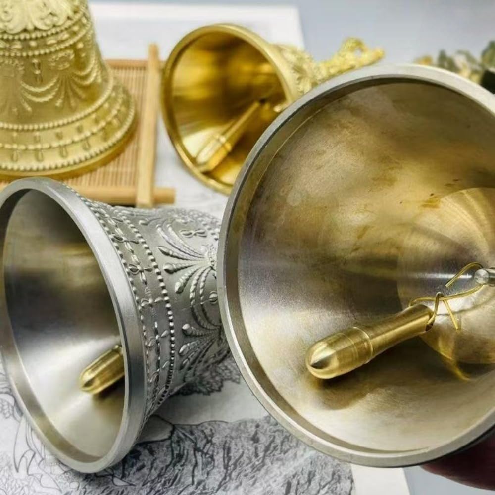 「【古仏具】大型 鋳物鈴 仏鈴 祈祷鈴 喚鐘 寺院仏具 古道具 時代物」 古仏具】大型 鋳物鈴 仏鈴 祈祷鈴 喚鐘 寺院仏具 古道具 時代物」 古