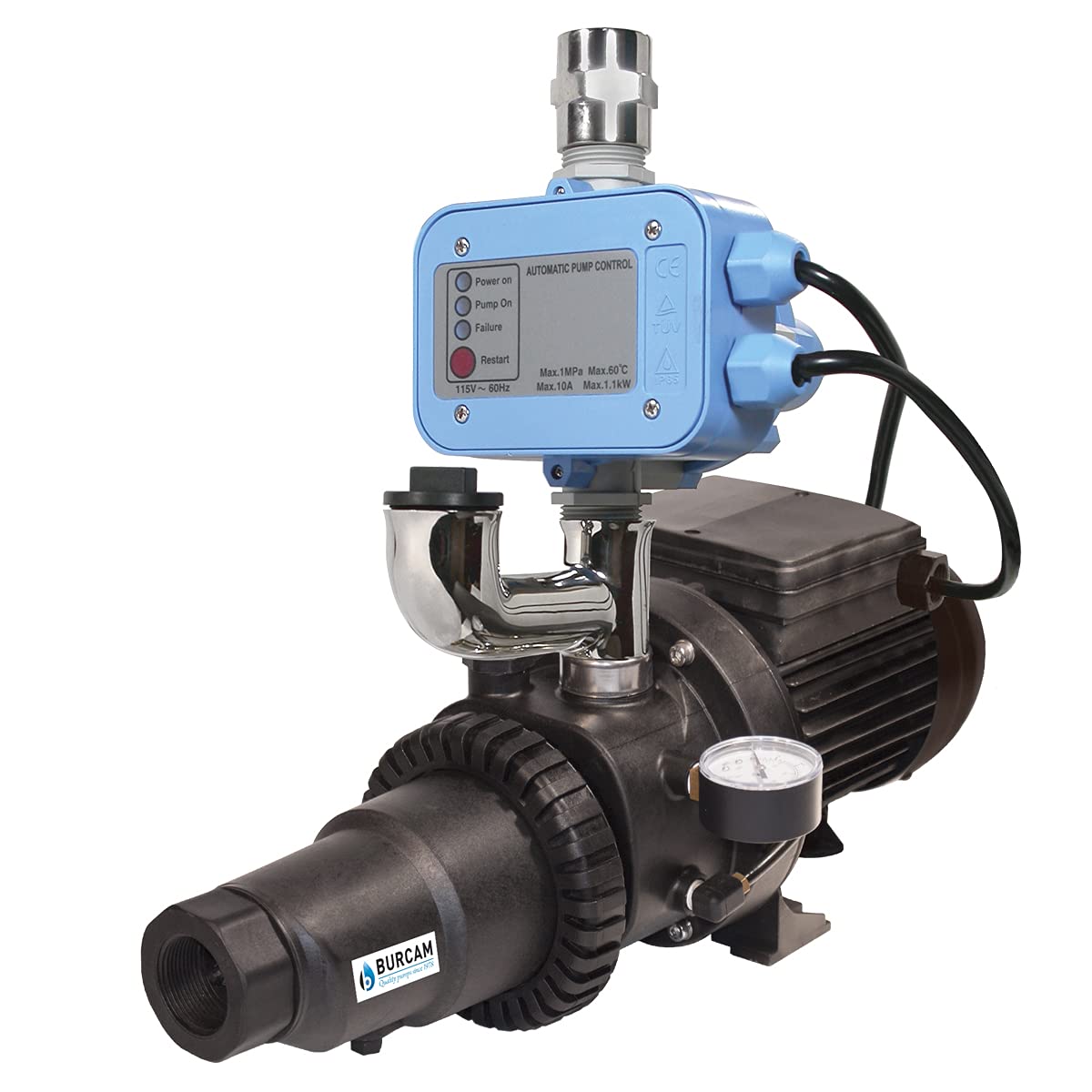 BURCAM 506732P 3/4 HP CONVERTIBLE JET 