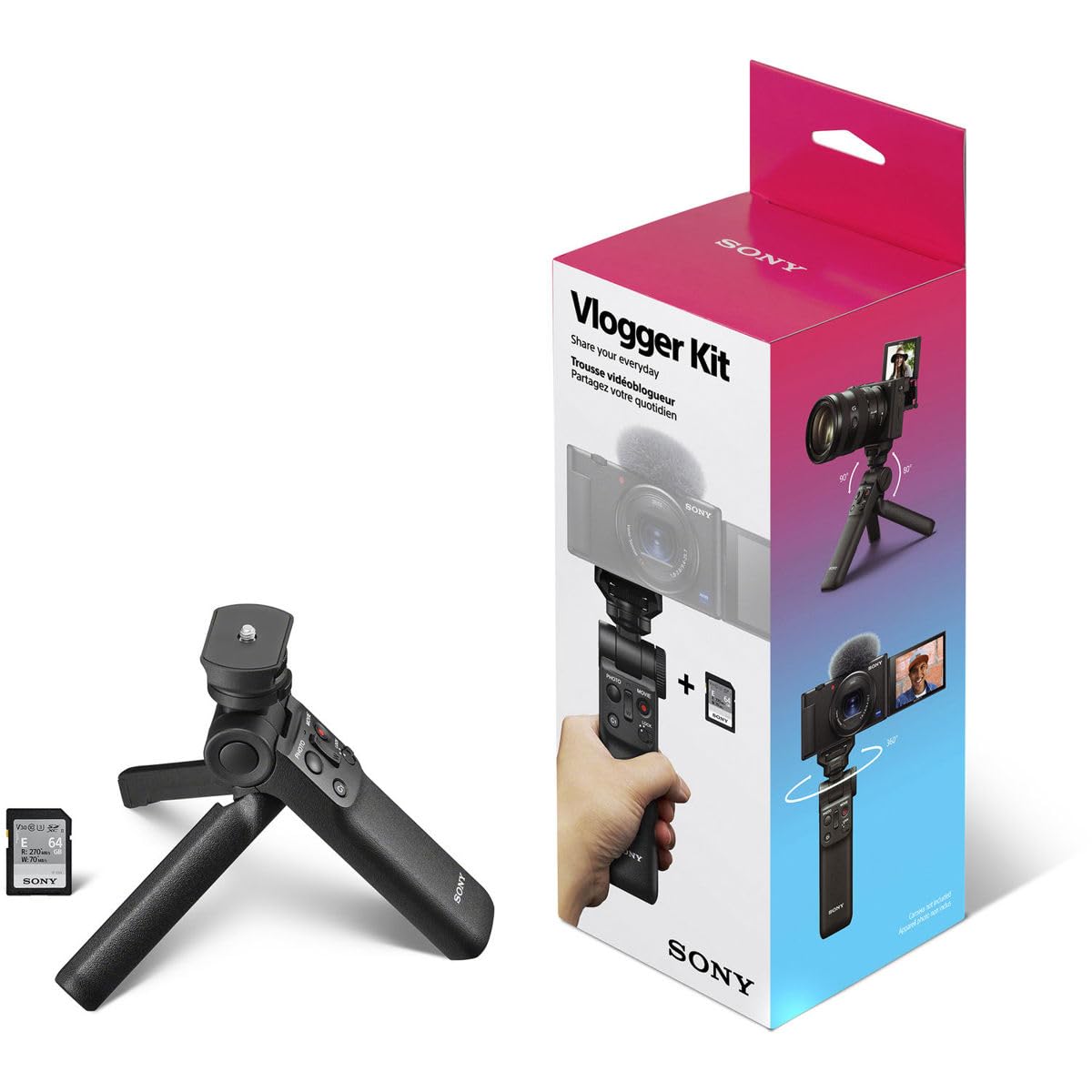 Amazon.com: Vlogger Accessory Kit, Small, For Camera : Cell Phones Amazon.com: Vlogger Accessory Kit, Small, For Camera : Cell Phones