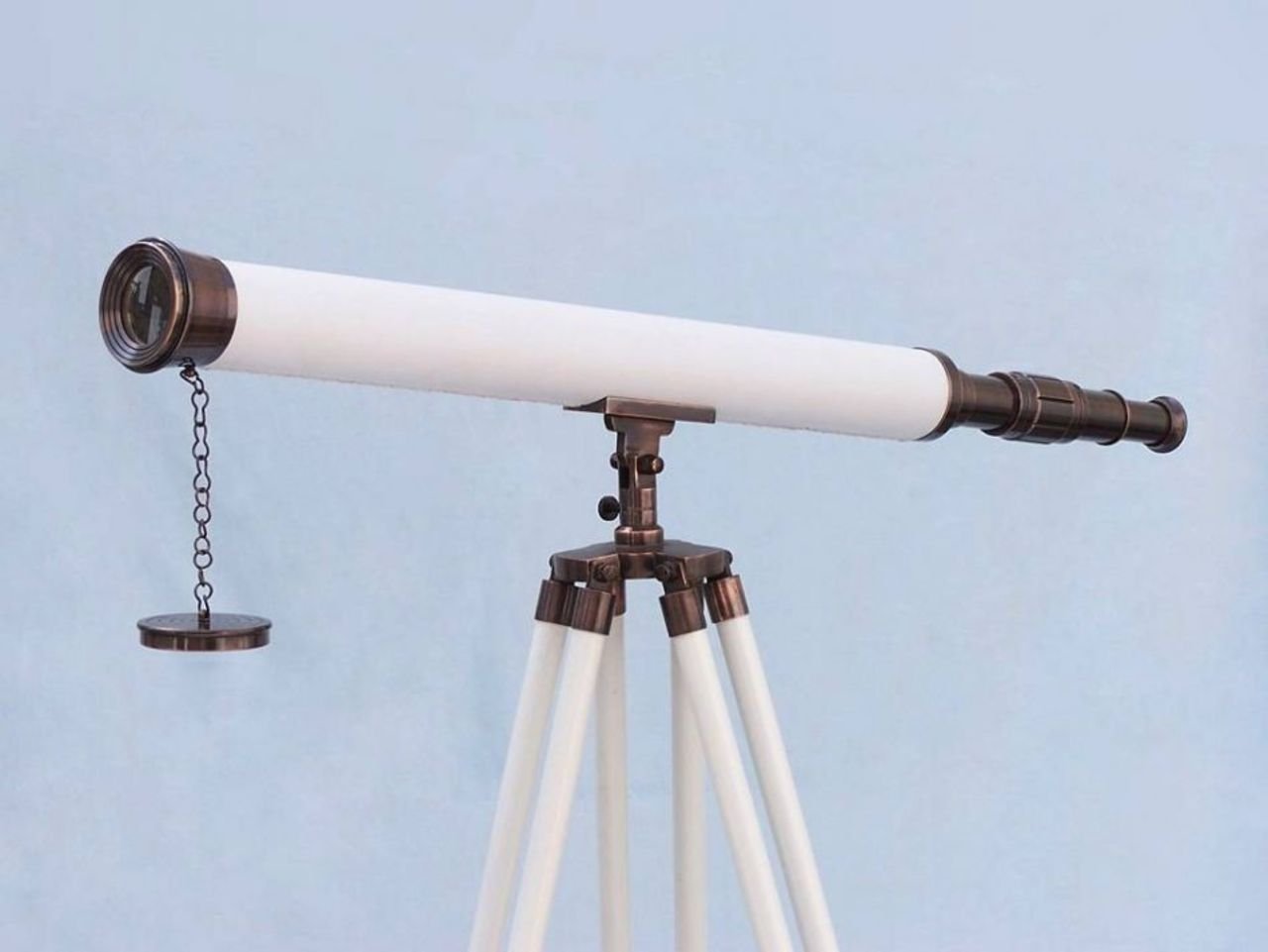 Hampton Nautical Antique Leather Harbor Master 60