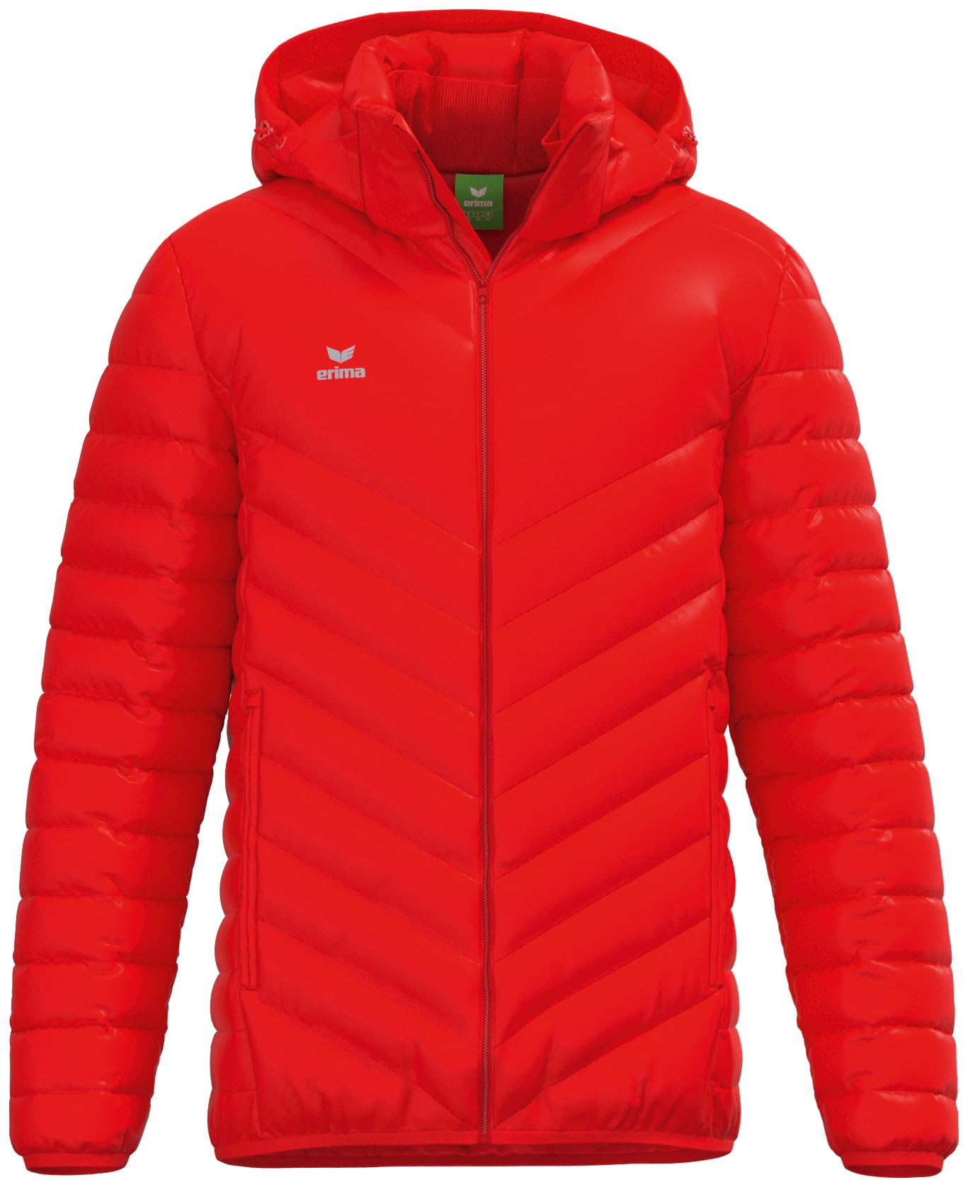 Erima Men's Cmpt Puffer Jacket (2062422), red, XXL