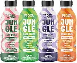 Kit 4 Bebida Isotônica Jungle: Uva, Morango, Limão, Tangerina