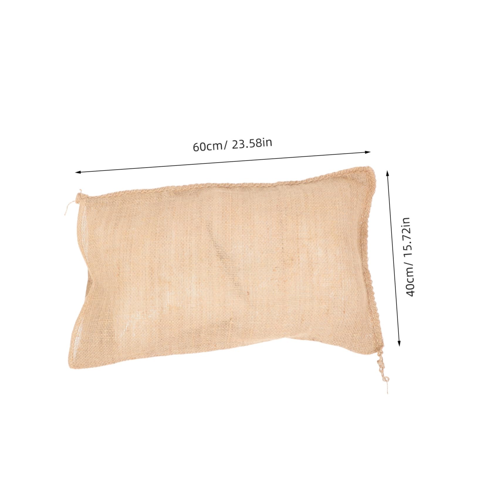 VANZACK Lawn Game Potato Sack Bag Jute Outdoor Family Games Supply for Carnival