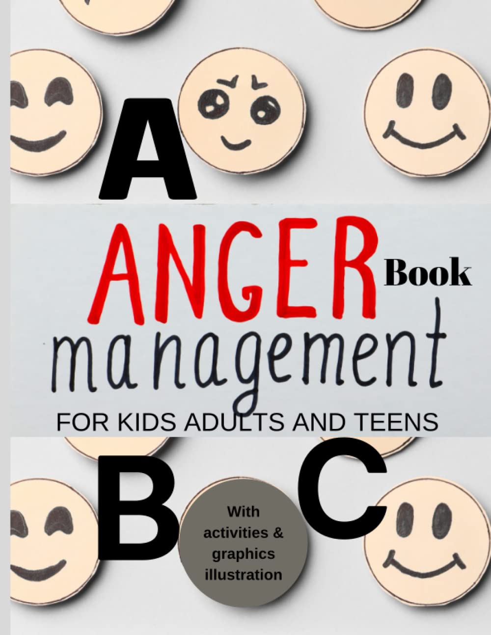 ABC ANGER MANAGEMENT BOOK FOR KIDS TEENS AND ADULT: Anger management book for 7years and up