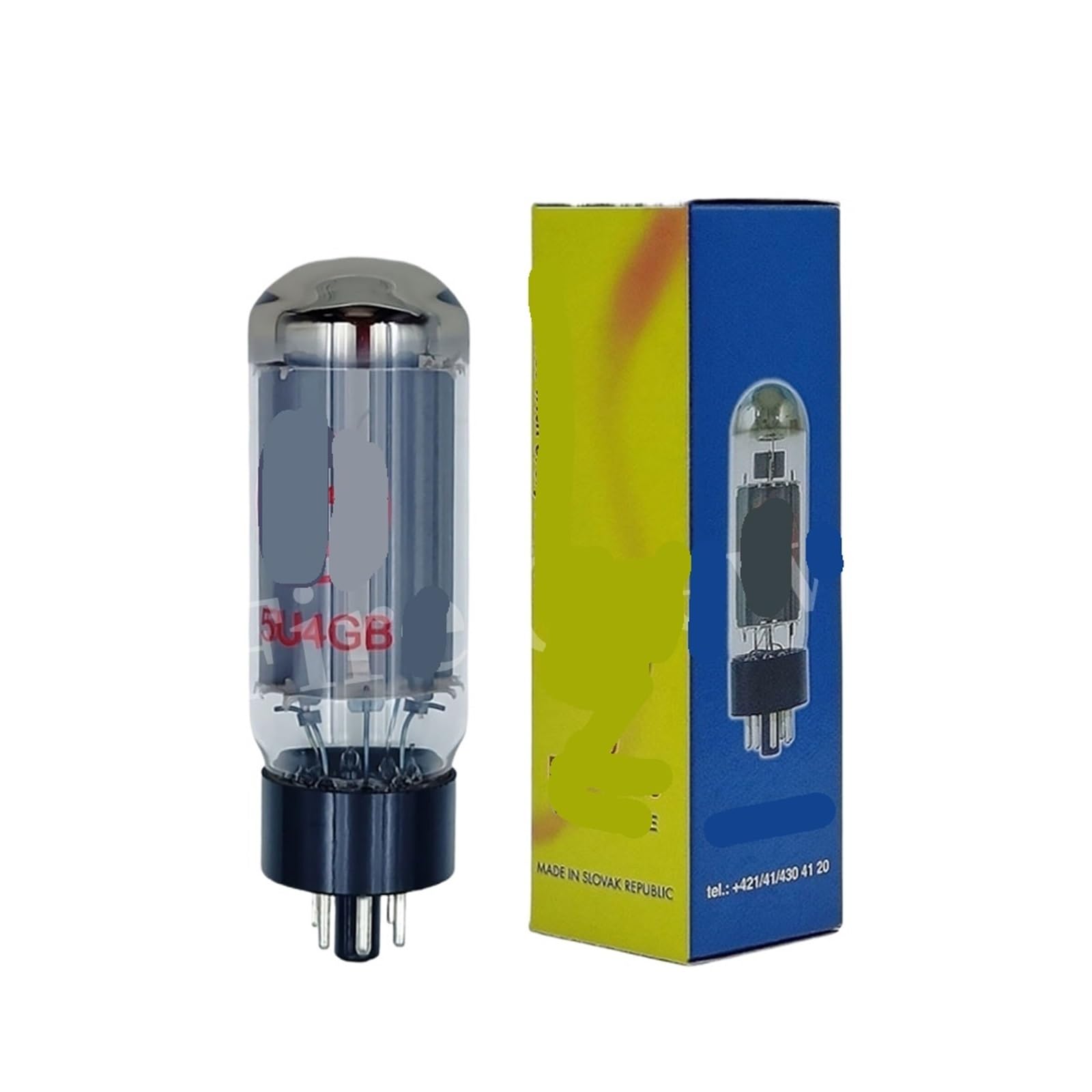 Tube 5U4GB à vide haute fidélité pour restaurer le son chaud des lampes