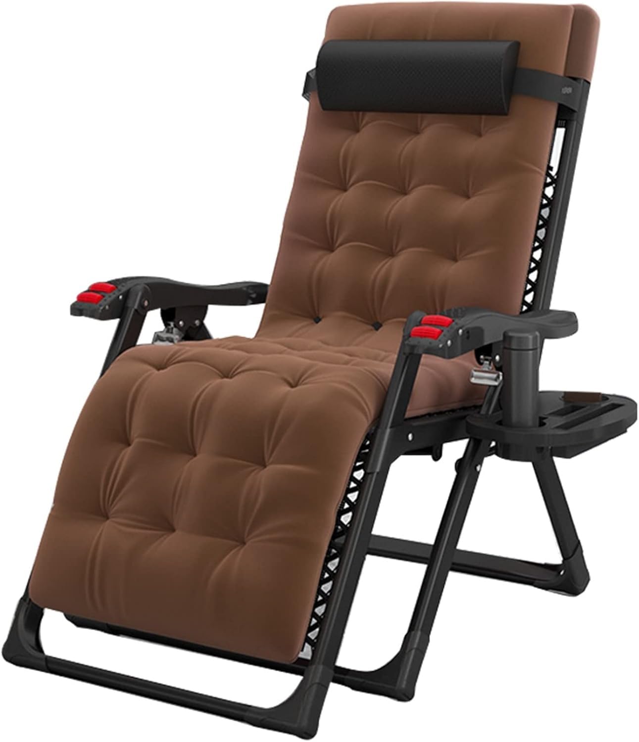 Chaise longue à gravité réglable extérieure pliante pour jardin