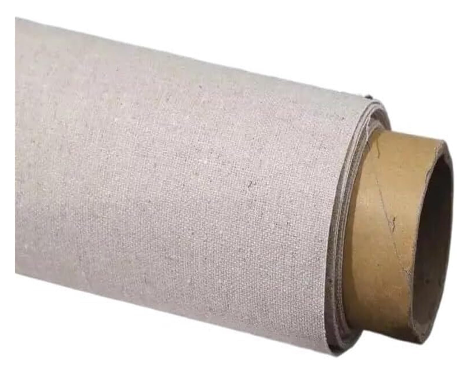 Profesjonalne lniane płótno do malowania, puste płótno artystyczne do farb akrylowych i olejnych - idealne materiały plastyczne dla artystów (5 m x 68 cm)