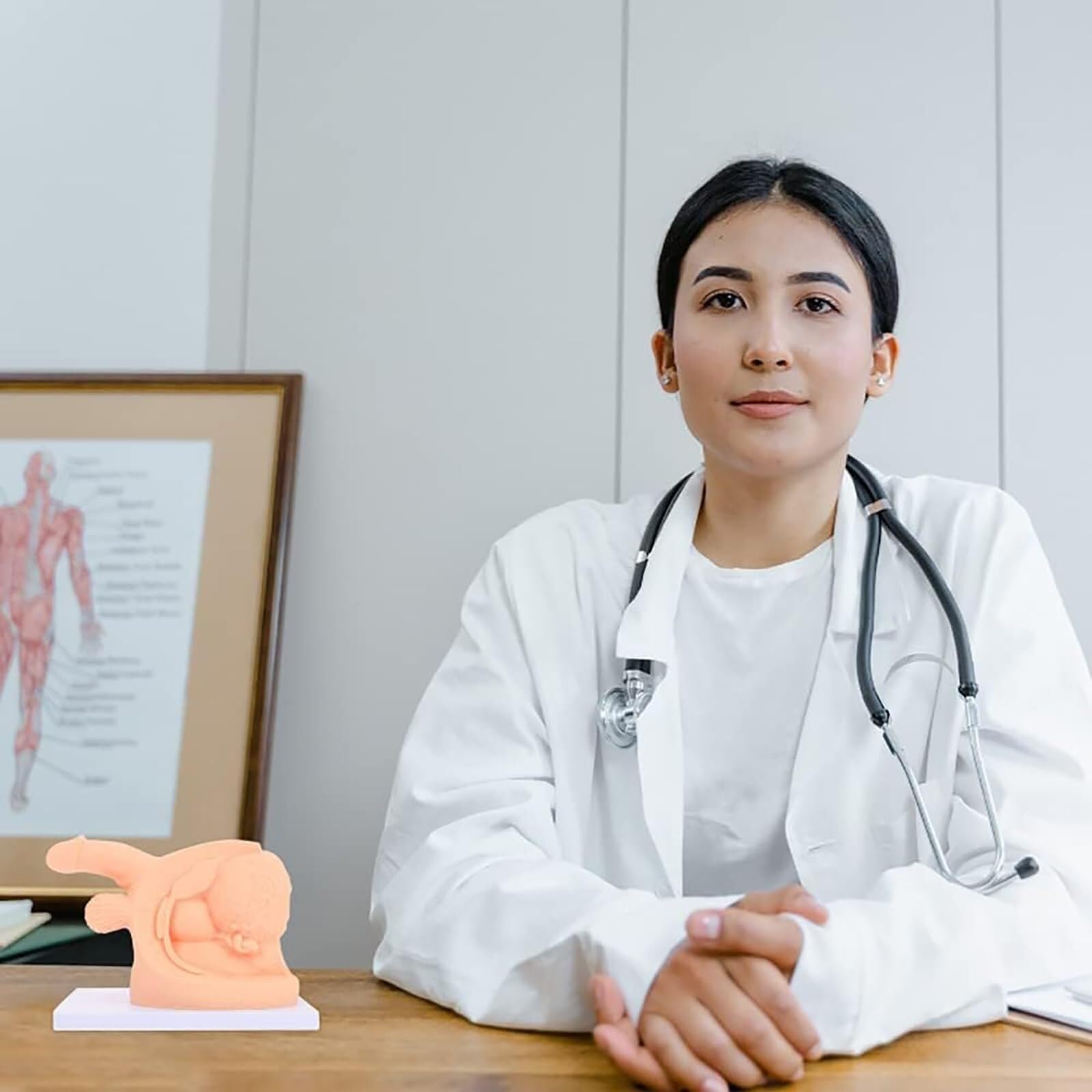 Model cewnika Wewnętrzny zewnętrzny model anatomiczny narządów płciowych z PVC