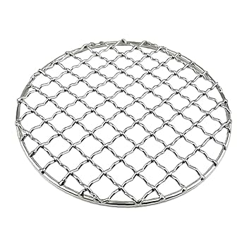 新品ステンレススチール 円形 焼き網27cm10枚セット Amazon | yuchurey 焼き網 円形 ステンレス鋼 焼き網 丸網 平型