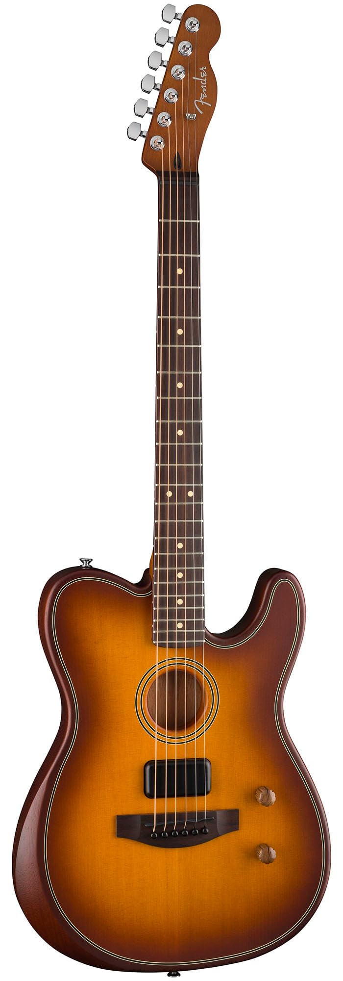 Amazon.com: Fender Acoustasonic Standard Telecaster Acoustic