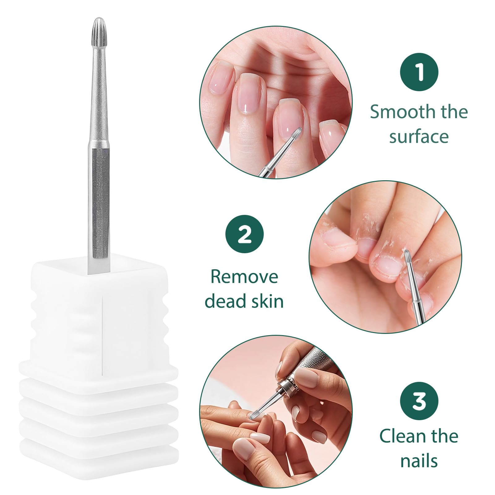 Cuticle Drill Bit - Image 4