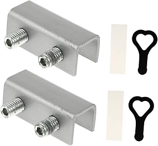 TEMKIN 2 Pcs Sliding Window Lock Child Window Locks Lock for Refrigerator Door Window Child Safety Locks Patio Door Lock Sliding Patio Door Lock Sliding Door Lock Window Locks Security Latch (Color :