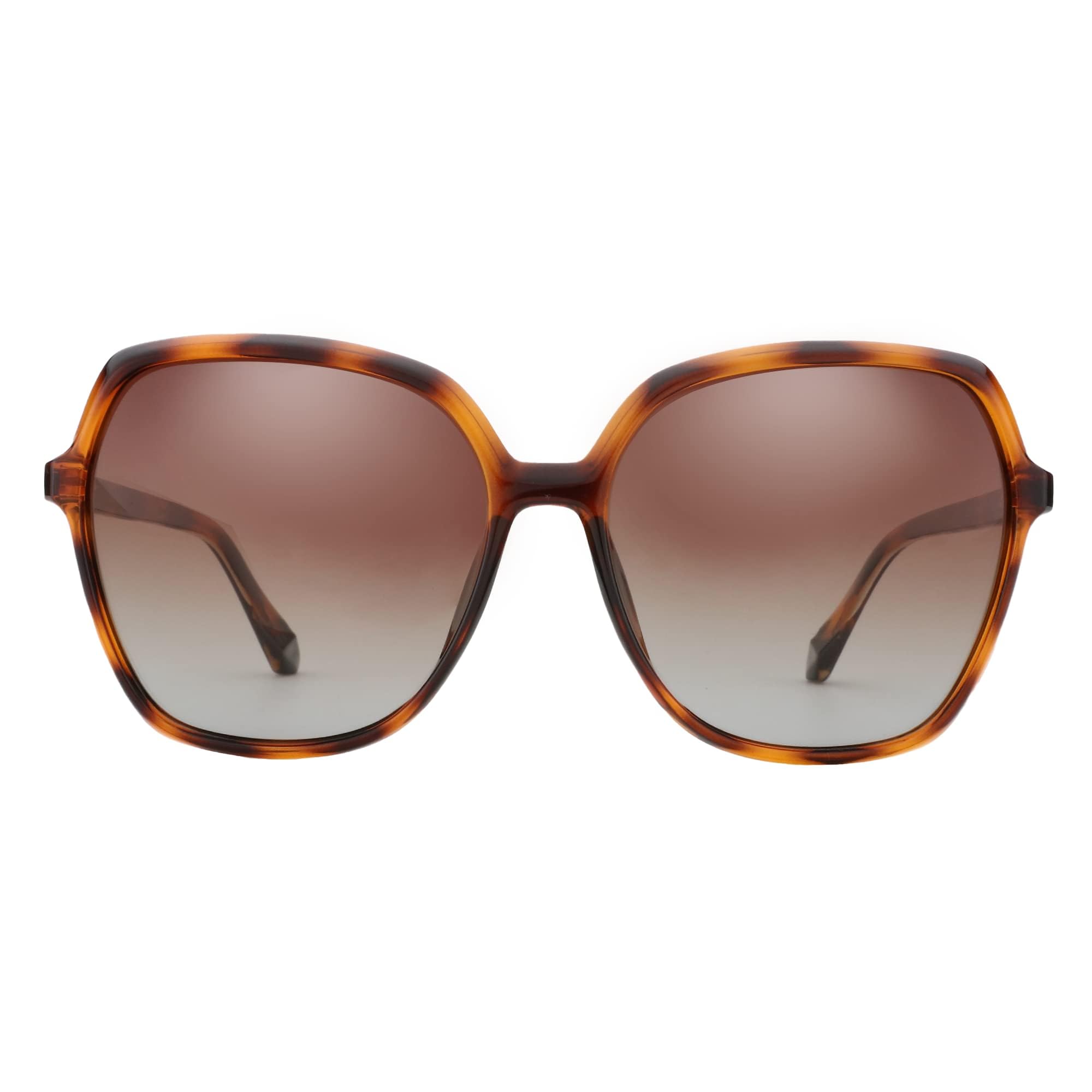 zenottic Polarized Sunglasses for Women Vintage Oversized Square Sun Glasses Ladies Shades UV400 Protection-picture-15